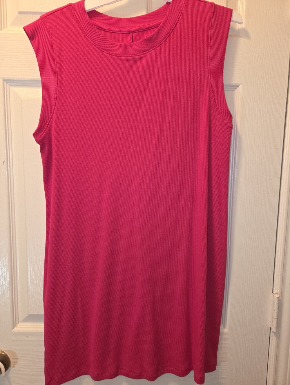 a new day Hot Pink Sleeveless Tank Dress